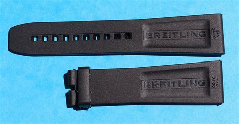 breitling rubber|breitling rubber strap 24 20.